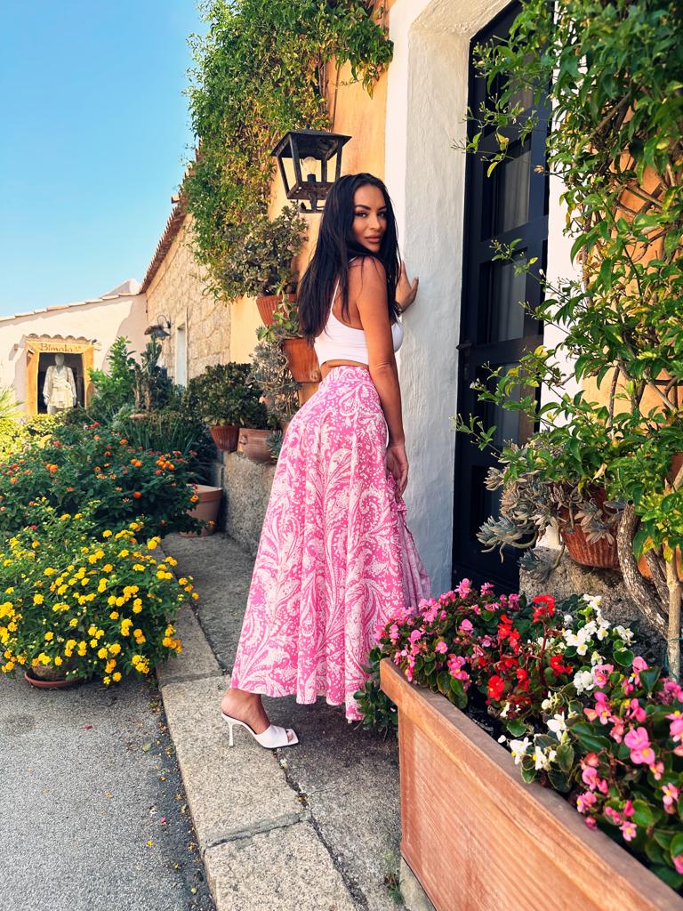 Maxi Skirt in Cotton